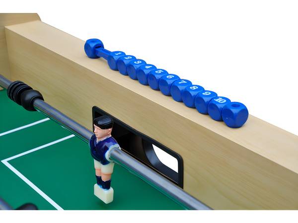 Tischfußball STADIUM Beige - Holz teilmassiv - 74 x 86 x 137 cm
