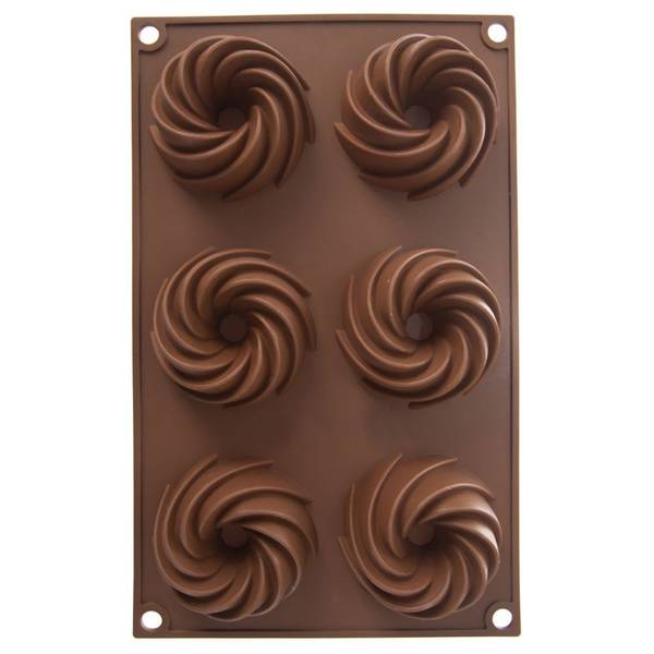 Muffinform 151787 Braun - Silikon - 17 x 3 x 28 cm