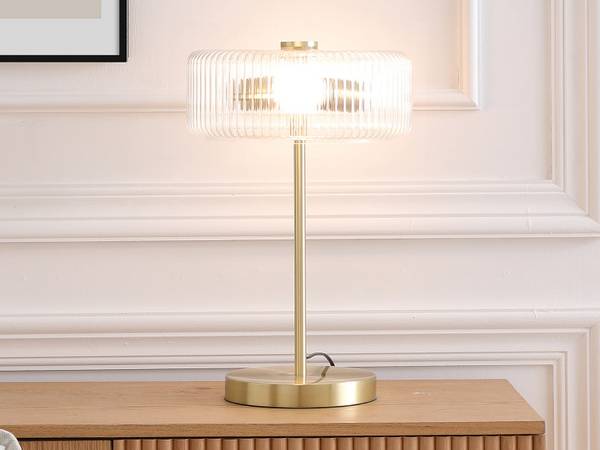 Tischlampe LACAYA Gold - Metall - 30 x 49 x 30 cm