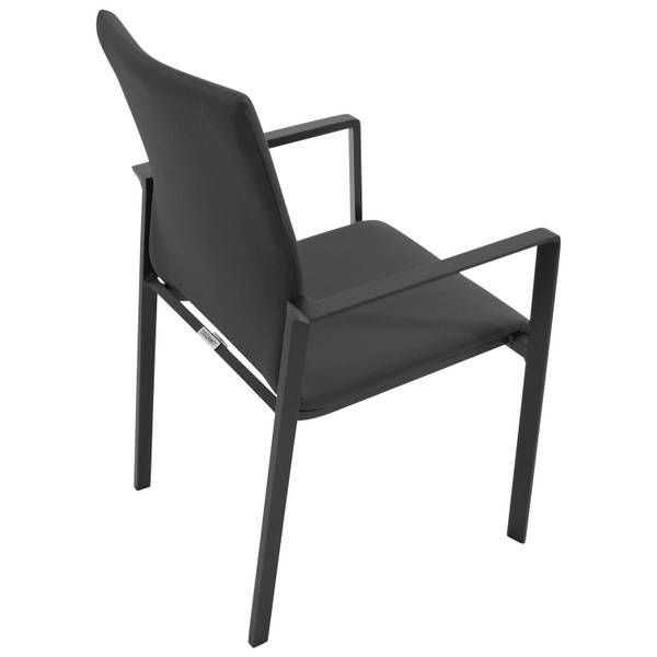 Garnitur LAGOS XL 7-teilig Grau - Aluminium - 195 x 76 x 255 cm