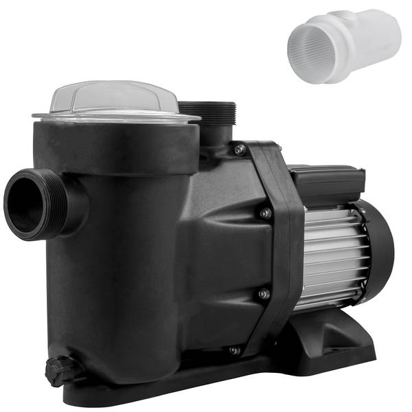 Schwimmbadpumpe SPP150E Schwarz - Kunststoff - 21 x 35 x 61 cm