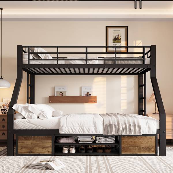 Etagenbett K-1153 Schwarz