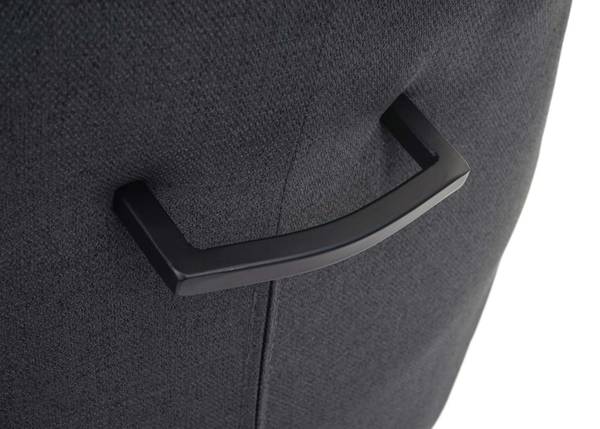 Esszimmerstuhl H71 (6er-Set) drehbar Anthrazit