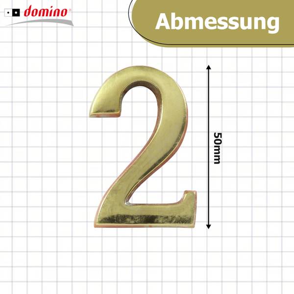 Hausnummer ZNAL Metall - 40 x 40 x 1 cm