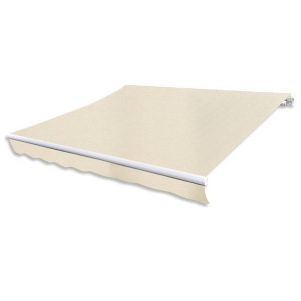 Markise 3003628-1 Weiß - Polyester - Aluminium - 300 x 1 x 250 cm