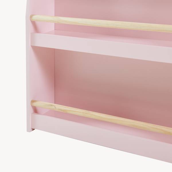 Kinderregal Virer Pink - Kiefer - 60 x 78 x 18 cm