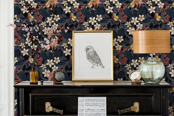 Panorama-Tapete Frangipani Papier - 192 x 270 x 192 cm