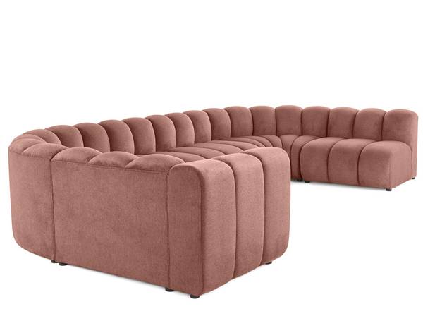 Wohnlandschaft DEBBIE Pink