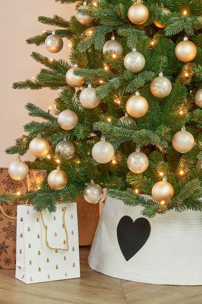 Kerstboomrok MEMICH54300061 wit