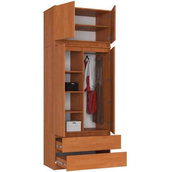 Kleiderschrank S90 2T 2S CLP Orange
