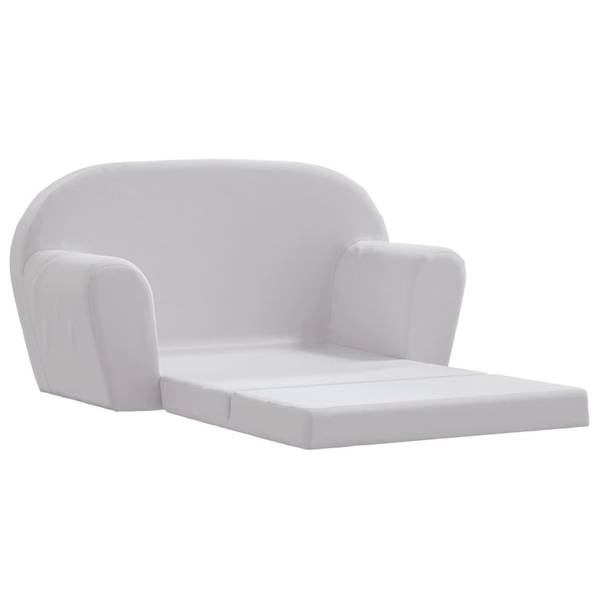 Kindersessel Y Grau - Textil - 84 x 45 x 34 cm