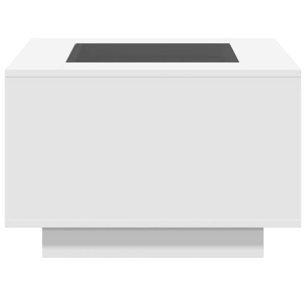 LED-Couchtisch XT7768 Weiß - 60 x 60 cm