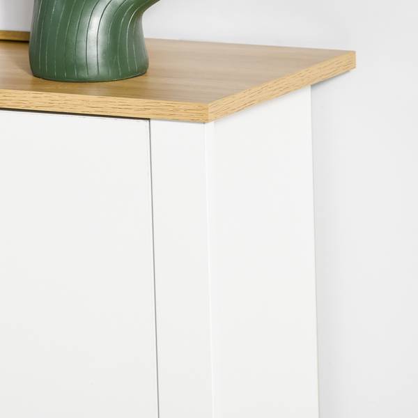 Schuhschrank 837-062V90WT Multicolor - Weiß - 72 x 80 cm