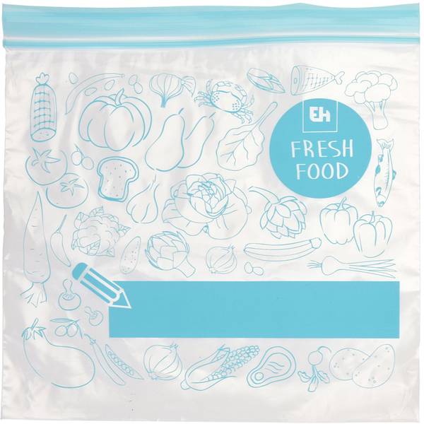 Lebensmittelbeutel 40 Stück Kunststoff - 24 x 1 x 29 cm