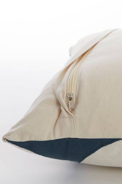 Dekokissen USERA Blau - Textil - 45 x 10 x 45 cm