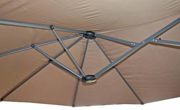 Doppel-Sonnenschirm WINDA 460 x 240 cm