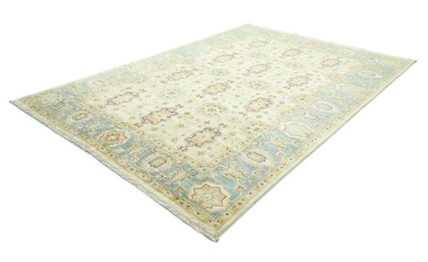 Orientteppich Oriental Beige - Wolle - 204 x 1 x 296 cm
