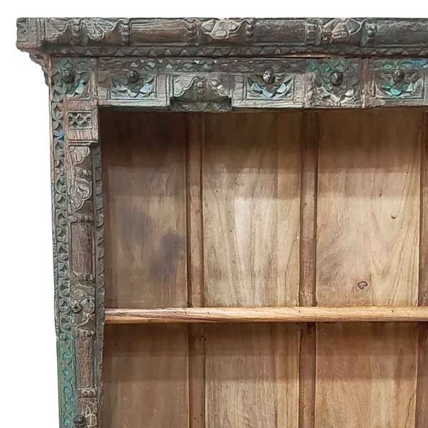Bücherregal 4523293885 Braun - Massivholz - 112 x 205 x 43 cm