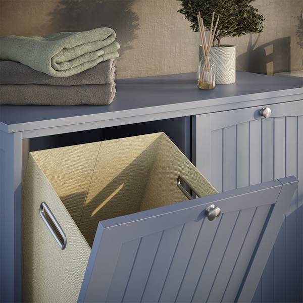 Wäscheschrank Bianco 57364 Grau
