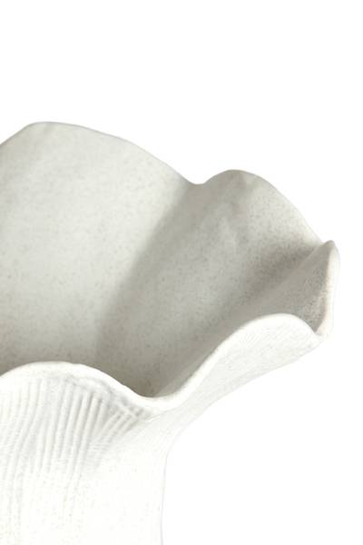 Vase ZENORA Weiß - 21 x 19 x 21 cm