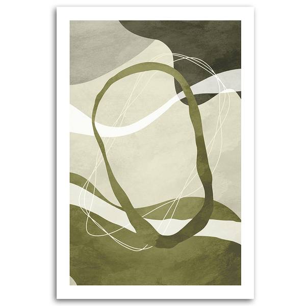 Wandbild abstraktion im boho-stil 70 x 100 cm