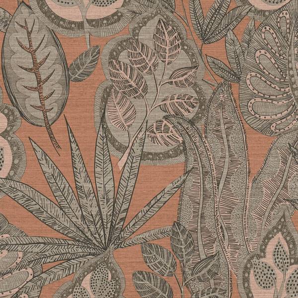 Vliestapete 393462-GU Pink - Kunststoff - 53 x 1 x 1005 cm