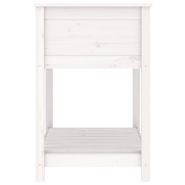 Pflanzgefäß 3028158 Weiß - 82 x 54 cm