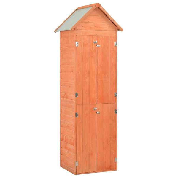 Geräteschuppen 170649 Braun - Holzwerkstoff - Metall - 60 x 213 x 71 cm