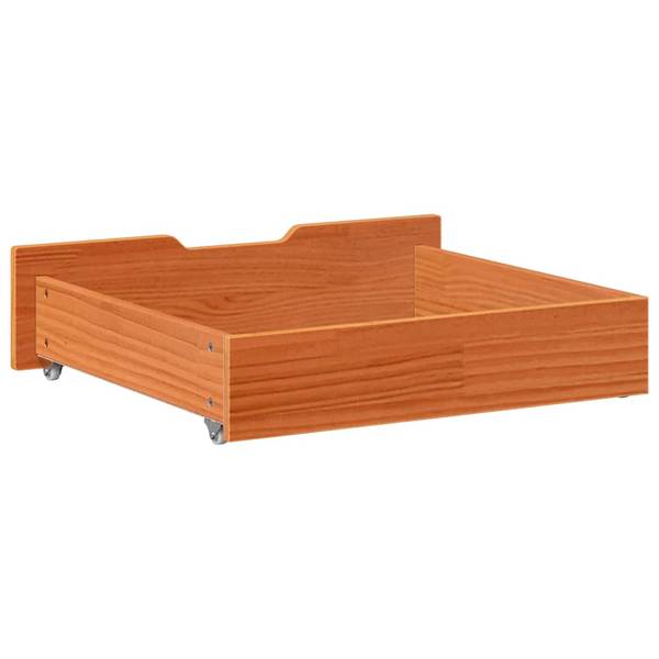 Bedlade 3042218 Set van 2 reebruin - Breedte: 75 cm