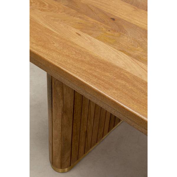 Tisch Grace Braun - Mango - 180 x 76 x 90 cm