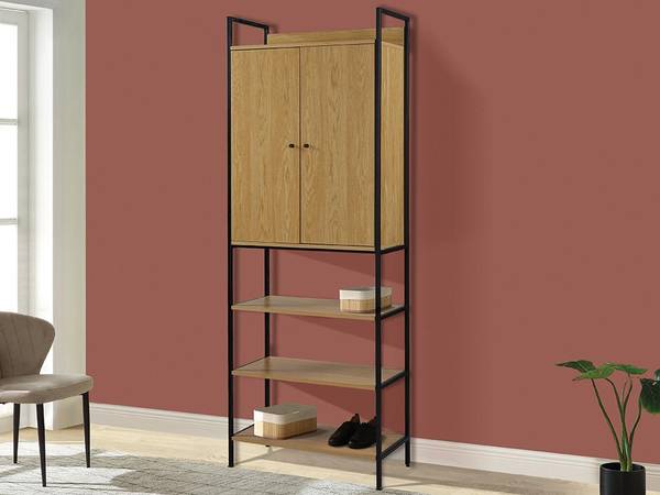 Garderobe TAPORA Beige - Holz teilmassiv - 42 x 220 x 80 cm