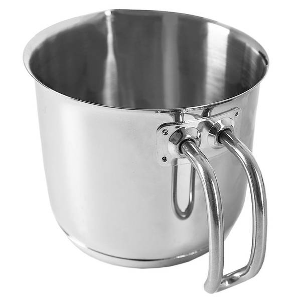 Milchtopf 113310 Silber - Edelstahl - 13 x 11 x 17 cm