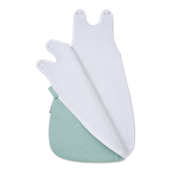 Babyschlafsack Jersey Grün - Textil - 38 x 5 x 60 cm