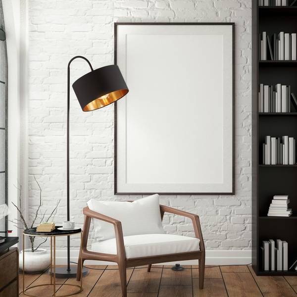 Stehlampe Retrodesign BKL1419 25 x 145 x 25 cm