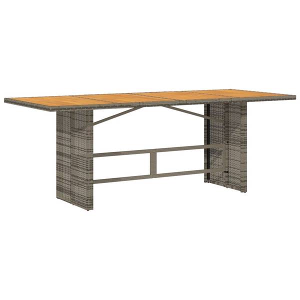 Garten-Essgruppe 3037735-4 (7-teilig) Grau - Stahl - 80 x 75 x 190 cm