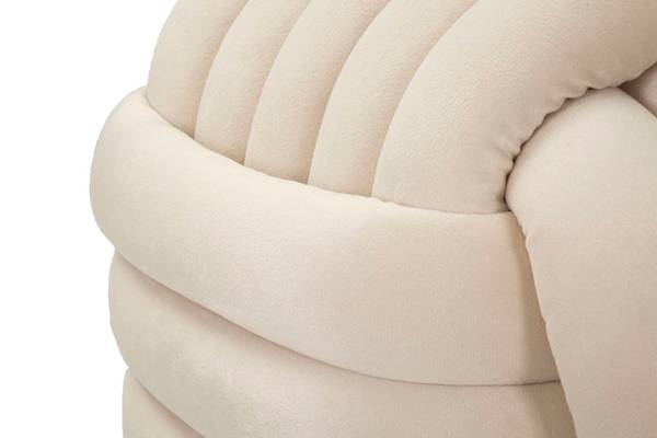 Hocker Softy Beige