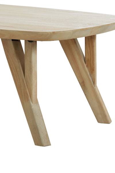 Couchtisch QUENZA Braun - Massivholz - 65 x 40 x 120 cm