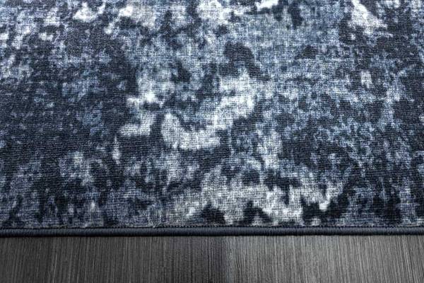 Teppich MODERN ART Grau - Baumwollstoff - Polyester - Wolle - 230 x 160 cm