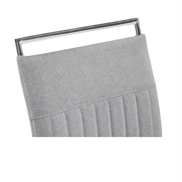 Chaise ERICA (4er-Set) Gris - Tissu - 42 x 100 x 59 cm