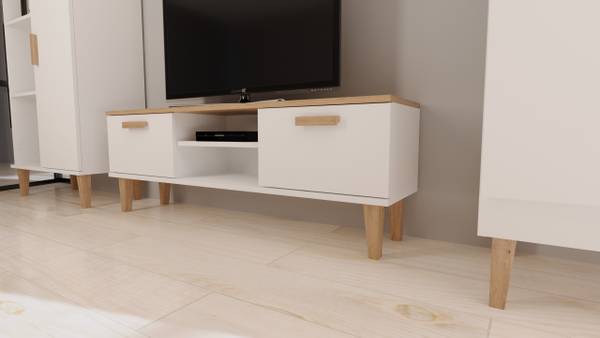 TV-Schrank Denver Weiß