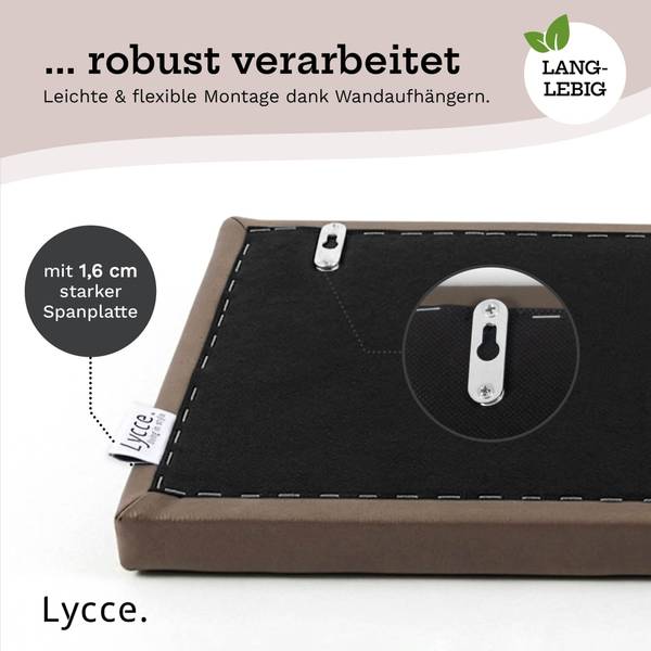 Wandkissen Betty Taupe