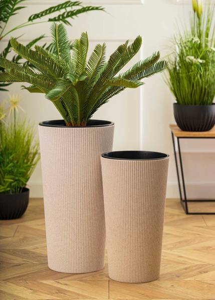 Blumentopf 2er Set Urbanika Beige