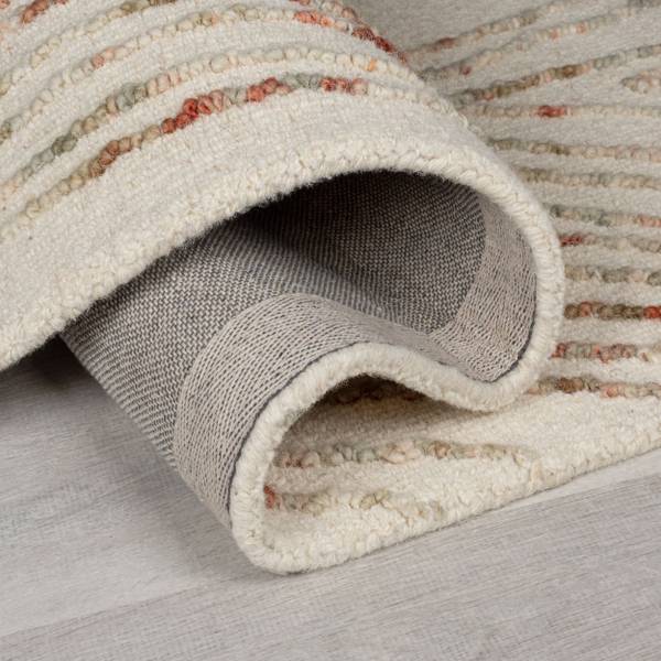 Wohnzimmerteppich aus Wolle WHIRL Orange - Wolle - 160 x 230 cm