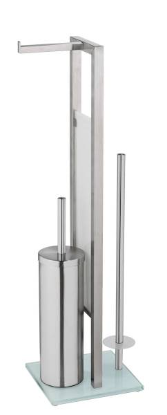 Toilettenpapierständer 3in1, WENKO Weiß