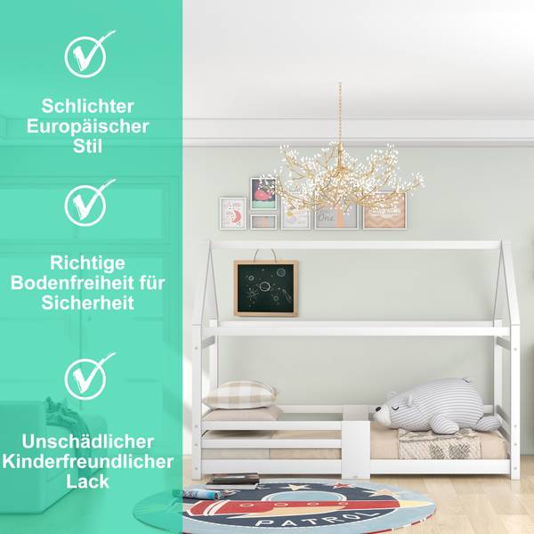 Hausbett HomeyMonetⅠ Weiß