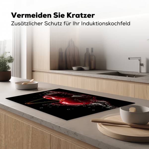 HERDABDECKPLATTE Kirschen 81 x 52 cm