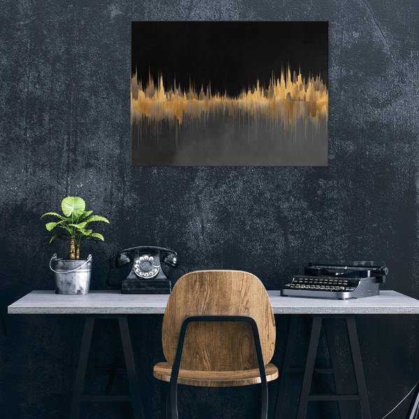 Leinwandbild Abstrakt 100 x 70 x 3 cm