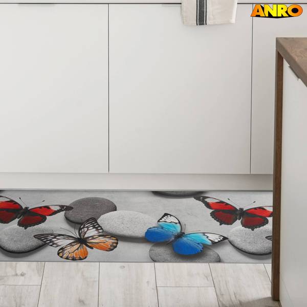 Küchenläufer Schmetterlinge Tiefe: 140 cm
