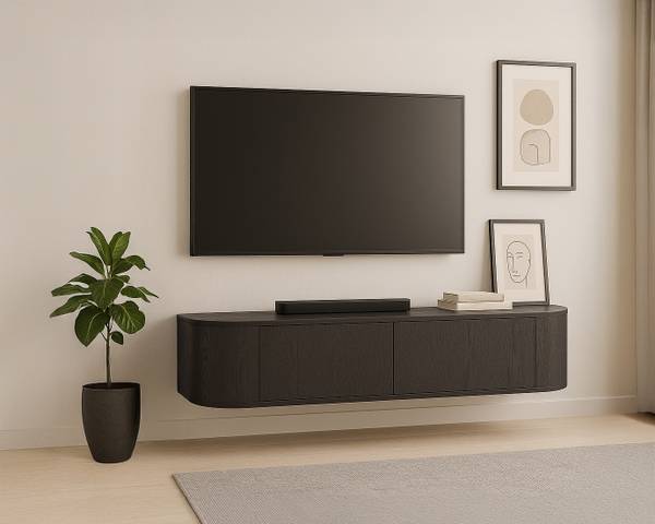 TV-Schrank NOVERO Braun - Breite: 140 cm
