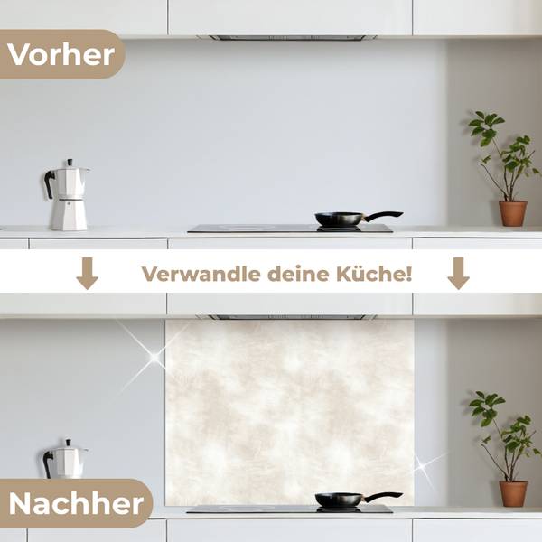 SPRITZSCHUTZ KÜCHE Wischen 90 x 70 cm